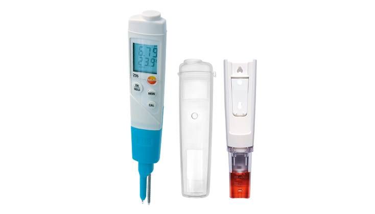Testo 206 PH tester (losse meter)