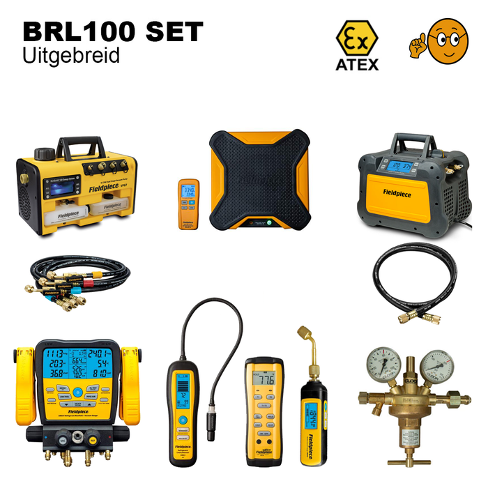 Fielpiece uitgebreide BRL100 set