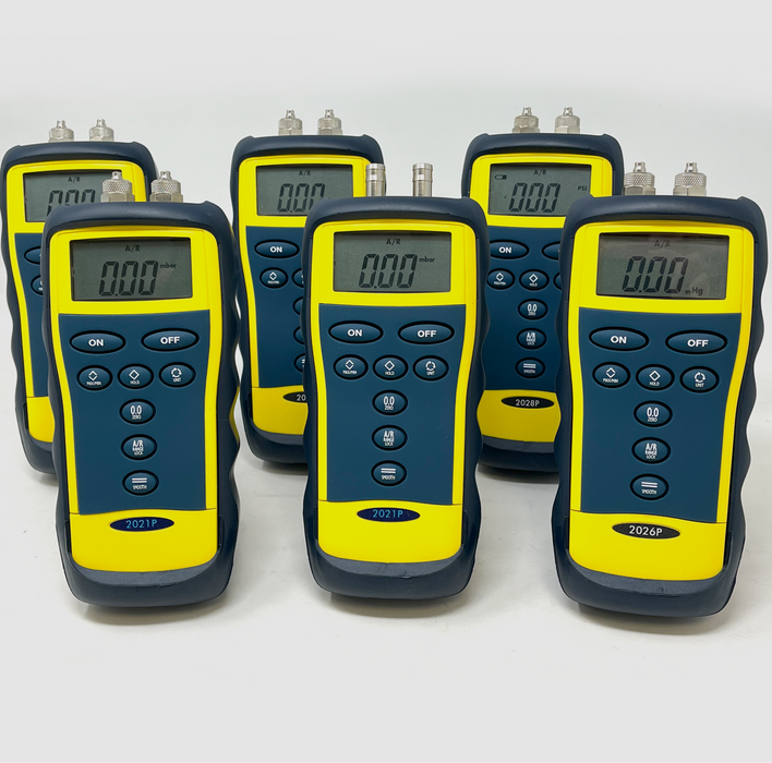 Digitron Drukmeter 2021P Push Fitting, 0-130 Mbar