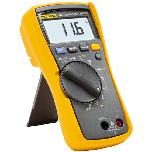 Fluke 116 HVAC multimeter tot 600V AC/DC - µA - temperatuur