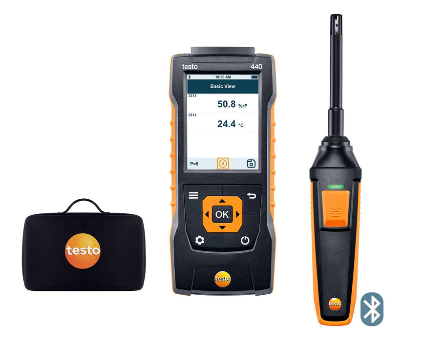 Testo 440 Vocht set