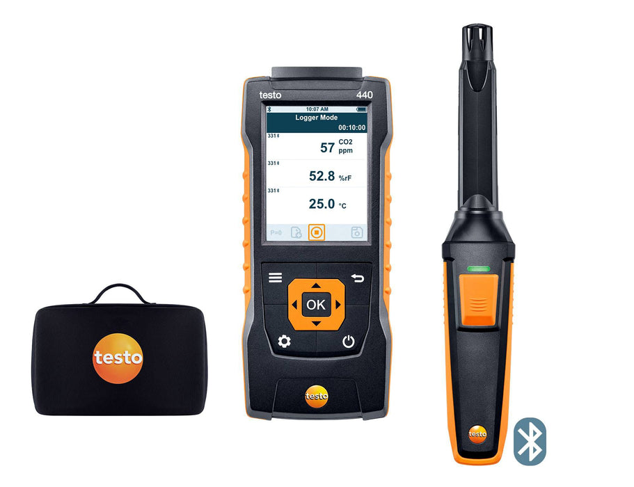 Testo 440 CO2-set met Bluetooth