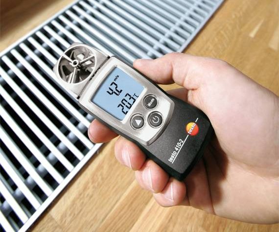 Testo 410-2 Vleugelradanemometer