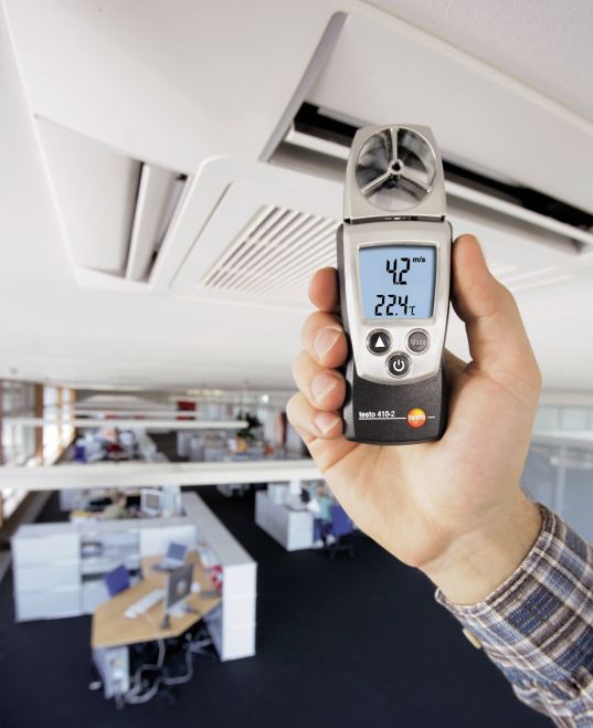 Testo 410-2 Vleugelradanemometer
