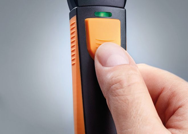 Testo 510 i - Bluetooth drukverschilmeter werkend op Smartphone