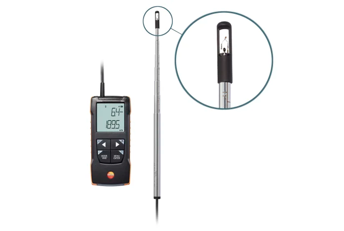 testo 425 - Digitale hittedraad-anemometer met app-koppeling