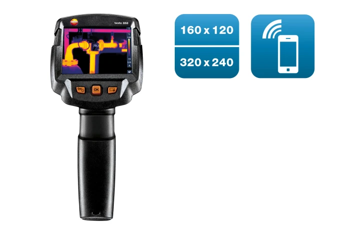 Testo 868s - Warmtebeeldcamera (160 x 120 pixels, app)