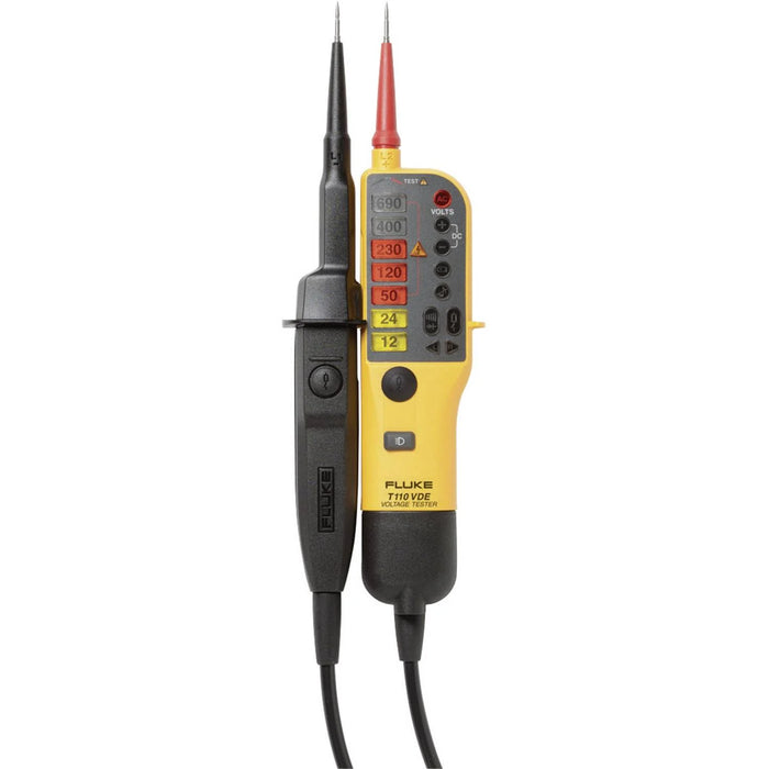 T110 Spannings- en doorbeltester met schakelbare belasting