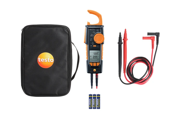 Testo 770-3 - stroomtang met bluetooth