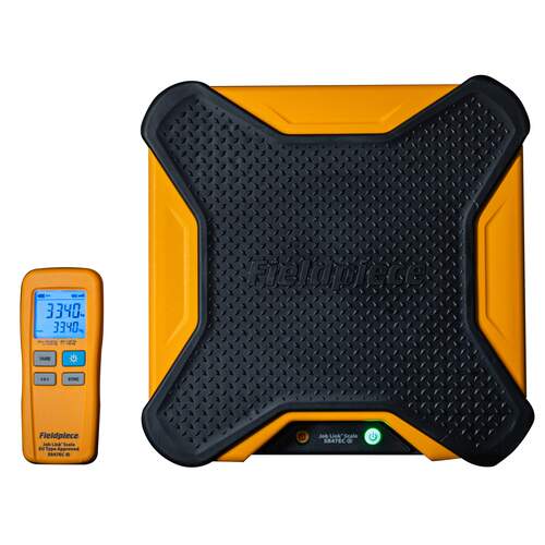 Fieldpiece SR47EC: Professionele koudemiddelweegschaal tot 100 kg incl. BRL100 kalibratiecertificaat