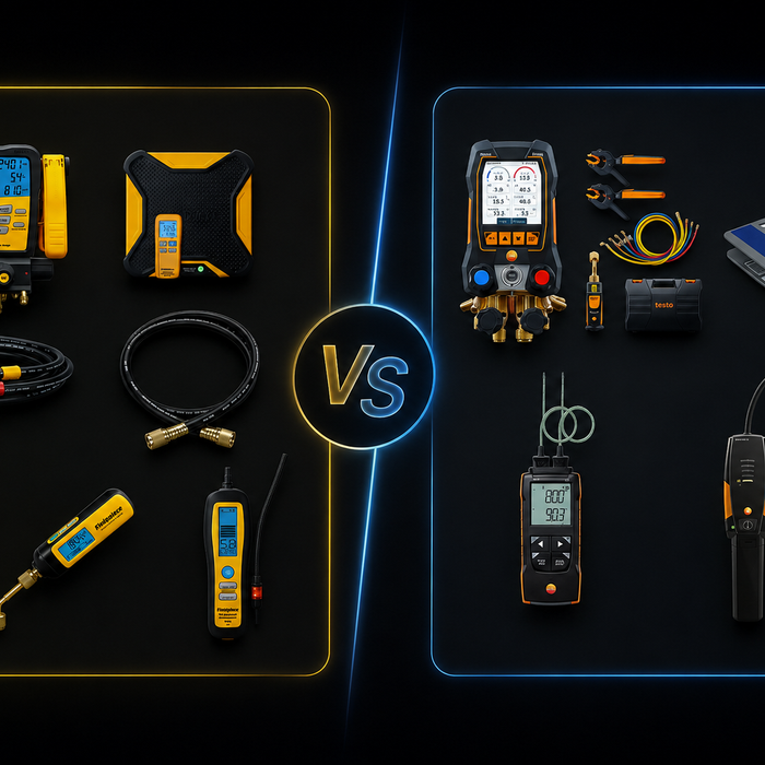 BRL100 Basis Set kopen? Complete uitleg + vergelijking Testo en Fieldpiece