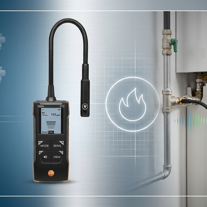 Testo 513 Gaslekdetector | Betrouwbare Detectie van Gaslekken in Iedere Installatie