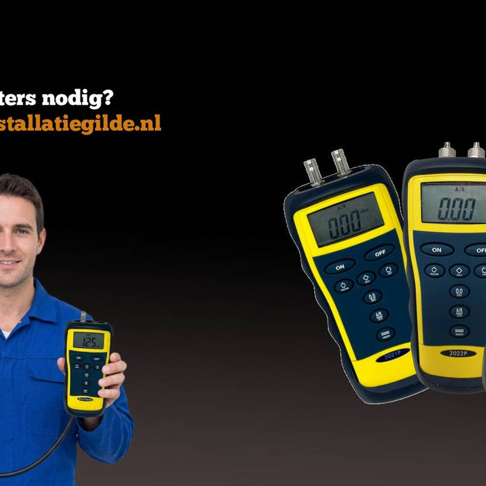 Digitron Drukmeters voor HVAC, CV en F-gassen monteurs – Betrouwbaar & Direct Leverbaar