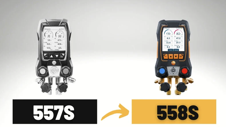 Testo 557s vs Testo 558s | Testo 558s – de waardige opvolger van de Testo 557s