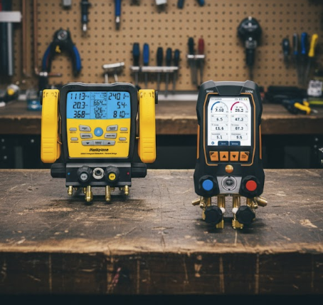 Testo 558s vs Fieldpiece manifold