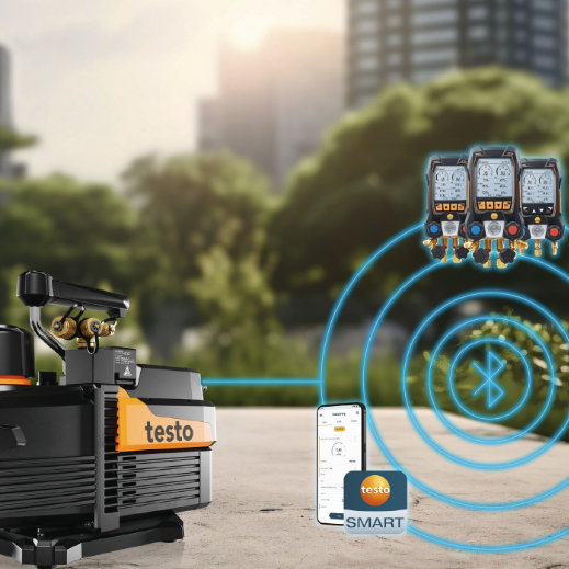 Testo 565i vacuumpump kopen – de slimme vacuümpomp voor koeltechniek, warmtepompen en HVAC-installaties