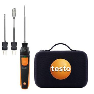 testo 915i temperatuur-set - Thermometer met temperatuurvoelers en smartphone-bediening
