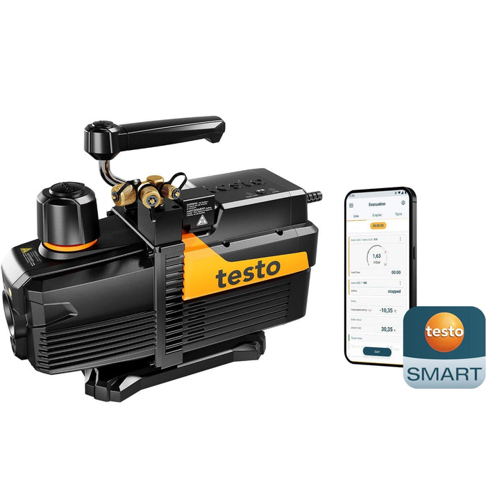 Koop nu testo 565i - Slimme vacuümpomp voor geautomatiseerd vacumeren met geïntegreerde standtijd-test, 7 CFM (198 l/min)