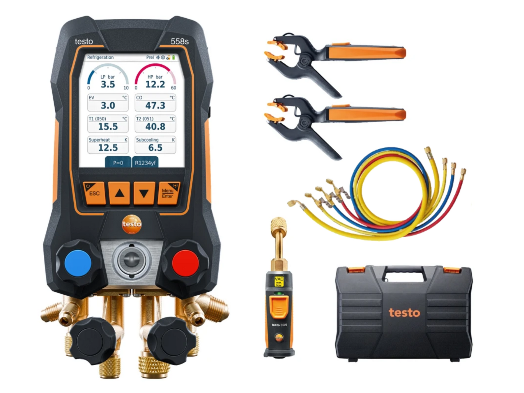 Koop nu Testo 558s incl. BRL100-kalibratiecertificaat via Installatiegilde.nl