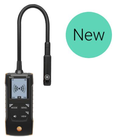 PRE-ORDER Testo 514 - Lekzoeker voor koudemiddelen met flexibele sonde