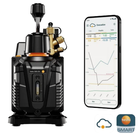 PRE-ORDER Testo 565i EX ATEX 7 CFM (198 l/min) vacuümpomp