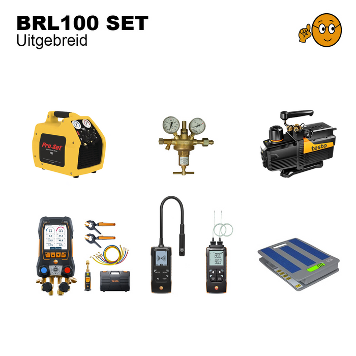 Testo uitgebreide BRL100 set