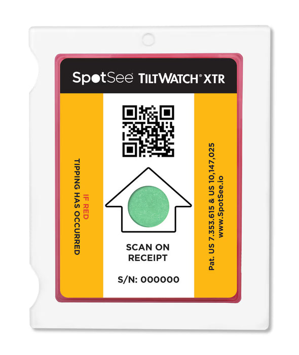 Tiltwatch XTR-QR kantelindicator (100 stuks)