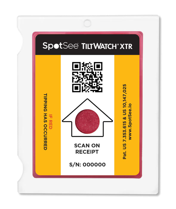 Tiltwatch XTR-QR kantelindicator (100 stuks)