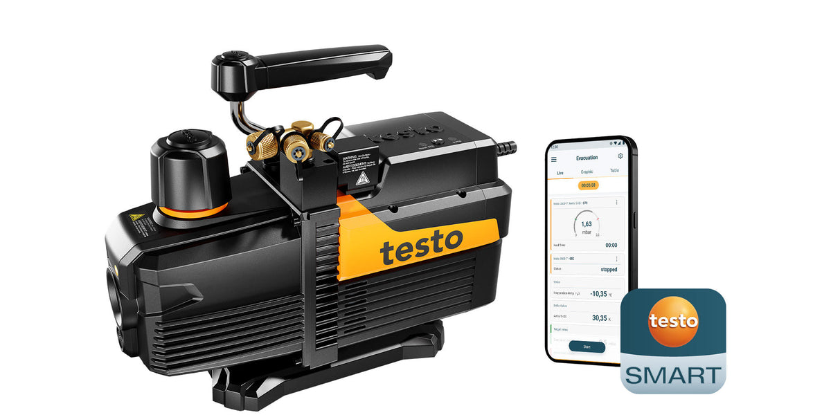 testo 565i - Slimme vacuümpomp voor geautomatiseerd vacumeren met