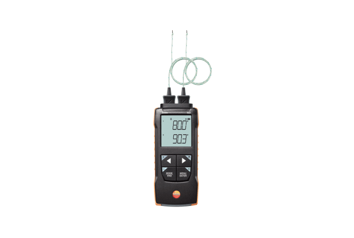 Testo 922 - 2-kanaals temperatuur-meetinstrument set